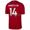 Original Fußballtrikot Liverpool Henderson 14 Heimtrikot 2022-23 Für Herren